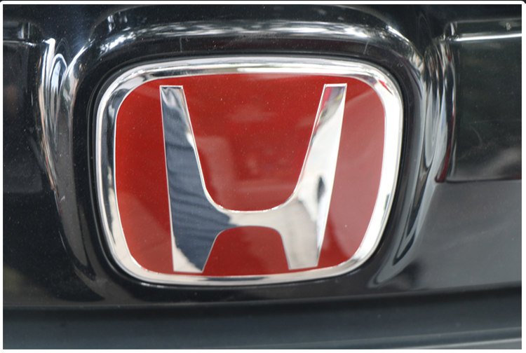Honda City Accord Civic Jazz CRV Odyssey Classical Red Emblems