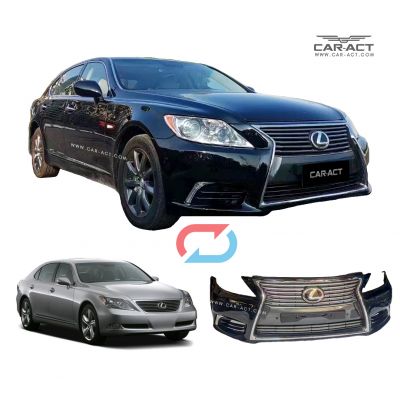 2007-2009 Lexus LS series Upgrade to 2016 Factory OEM Style Front Bumper