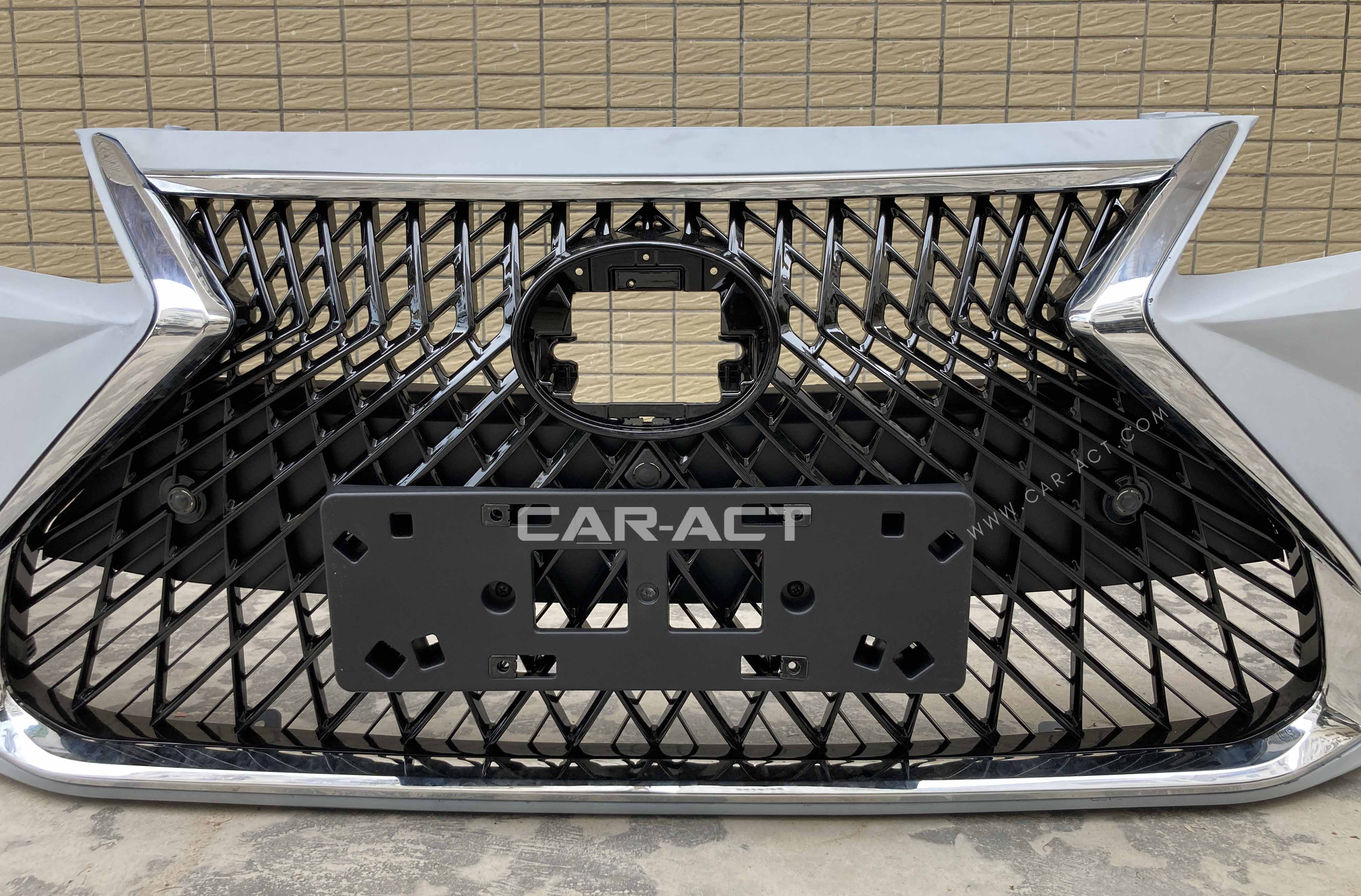 2007 NEW LEXUS ES350 FRONT CHROME GRILLE EMBLEM 07 Has Align Pins - Foto 9