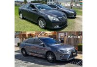 Act in Guyana - 2012-2017 Toyota Camry Southeast Asia Convert to Lexus NX Body Kit