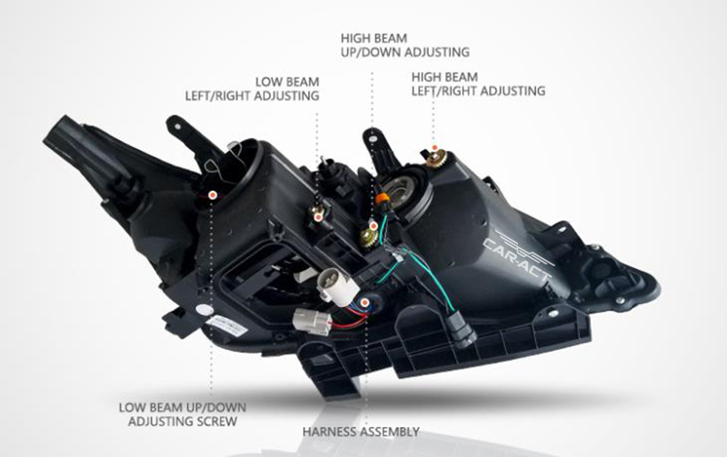Lexus 2010-2012 ES240/350 Upgrading headlights 