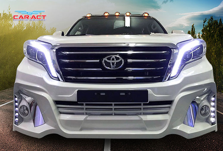2014-2017 Toyota Land Cruiser Prado convert to Wald style Body Kit