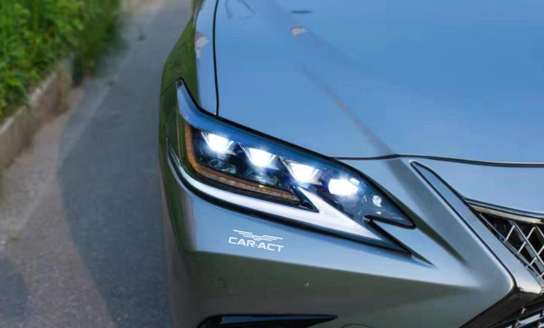 2019-2021 Lexus ES260 ES350 ES Hybrid Headlights Upgrade to Triple Beams Ultra Luxury Version