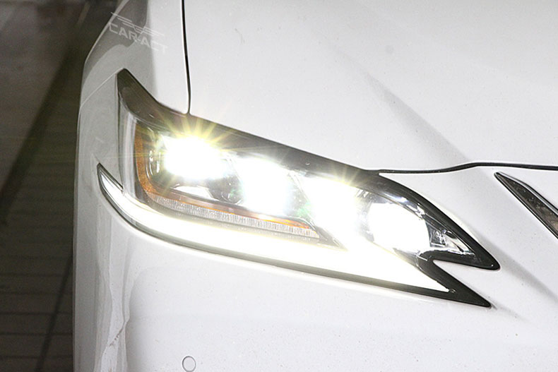 2019-2021 Lexus ES260 ES350 ES Hybrid Headlights Upgrade to Triple Beams Ultra Luxury Version