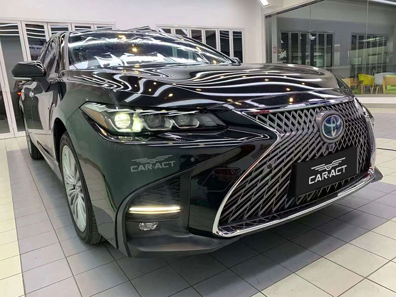 2019-2021 Toyota Avalon Convert to Lexus LS Style Front Bumper 