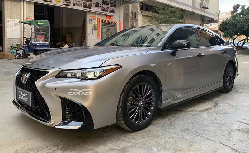 2019-2021 Toyota Avalon Convert to Lexus LS Fsport Style Front Bumper 