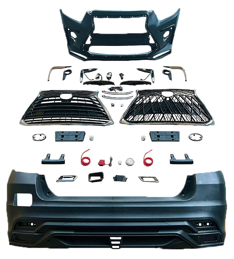 2008-2013 Toyota Highlander Kluger Convert to Lexus LX Style Bodykit