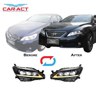 2010-2012 Toyota Mark X Conversion LED Headlights with Sequential Signals